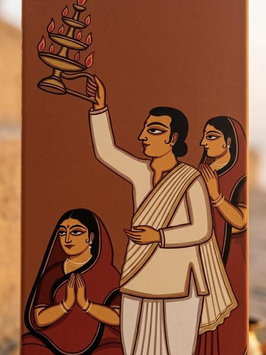 Benaras Kalighat Art