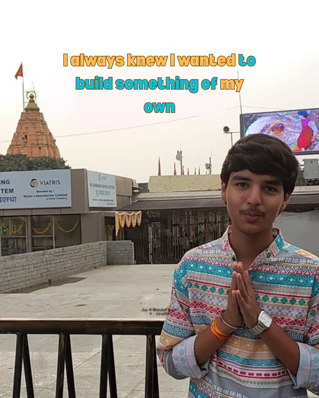 Mitansh Porwal — Founder of Kshipra Creations